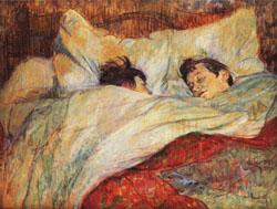 Henri De Toulouse-Lautrec The bed china oil painting image